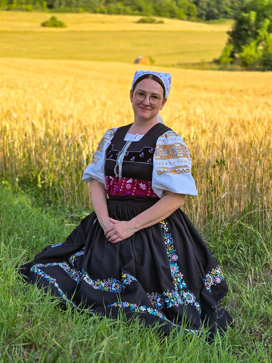 Slavka Husárová, vedúca ženskej speváckej zložky
